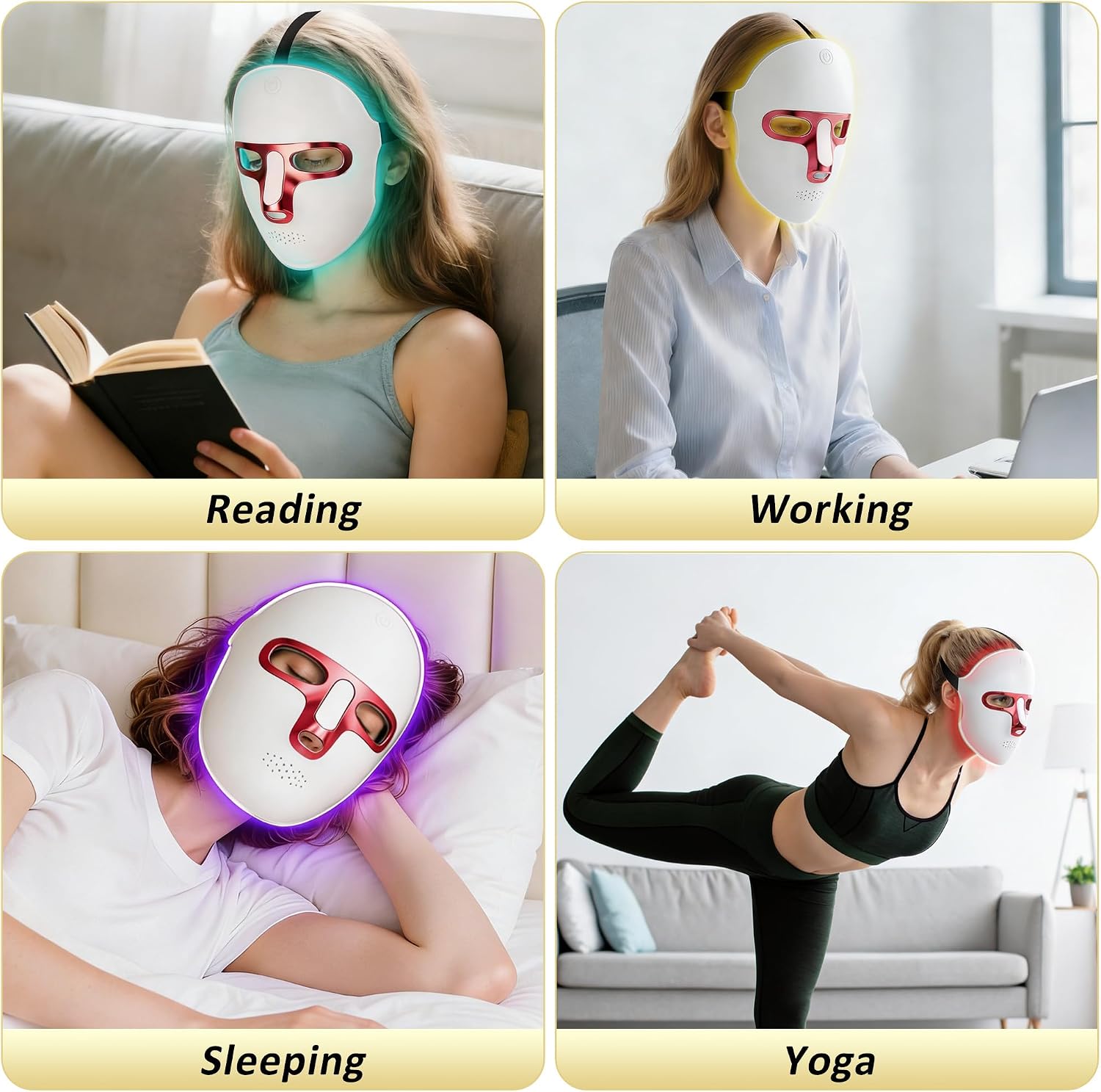 Luxury Portable LED Face Mask